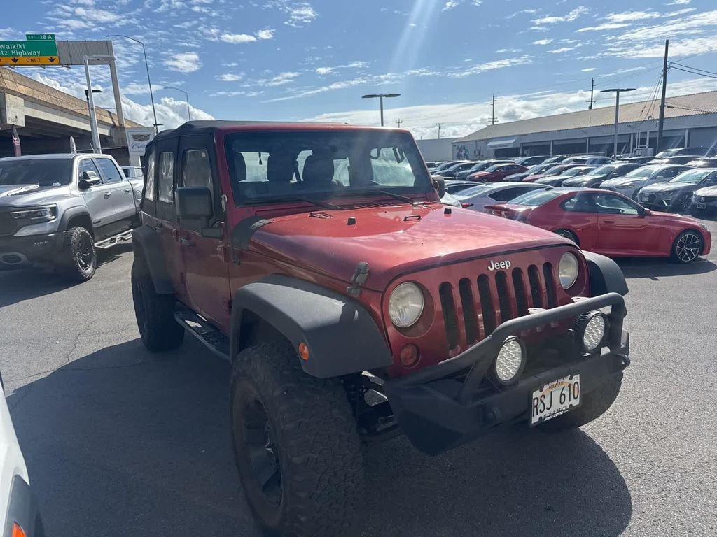 used 2012 Jeep Wrangler Unlimited car, priced at $16,040