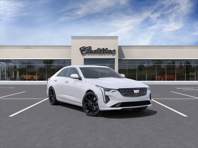 new 2025 Cadillac CT4 car, priced at $52,750