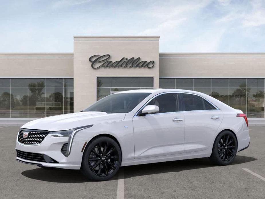 new 2025 Cadillac CT4 car, priced at $52,750