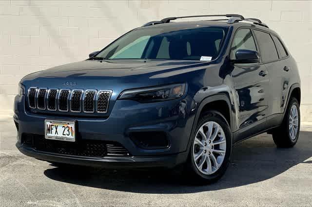 used 2021 Jeep Cherokee car, priced at $18,704