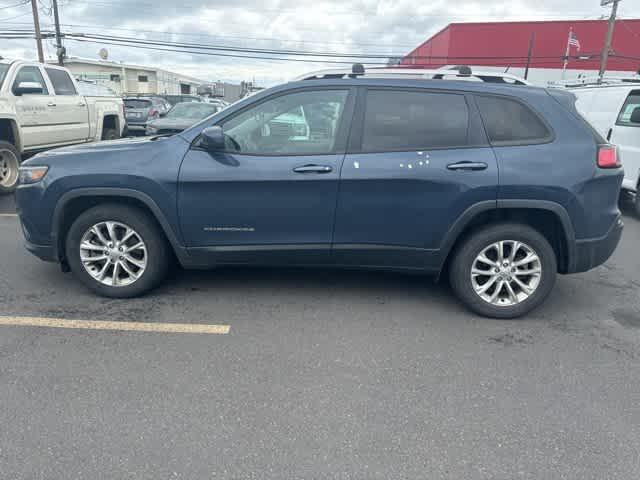 used 2021 Jeep Cherokee car, priced at $18,704