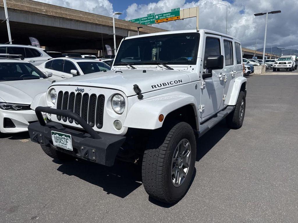used 2015 Jeep Wrangler Unlimited car, priced at $19,729
