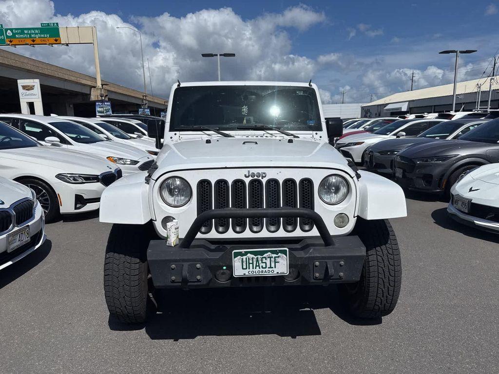 used 2015 Jeep Wrangler Unlimited car, priced at $19,729