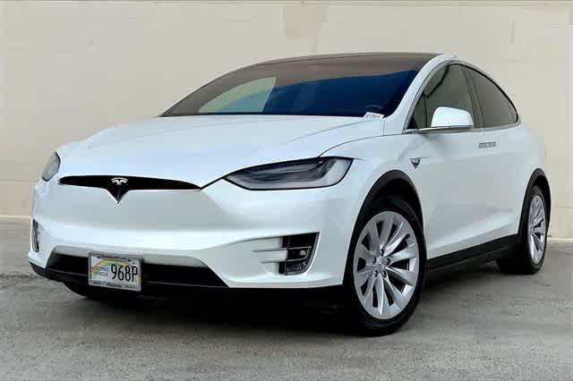 used 2020 Tesla Model X car, priced at $47,345