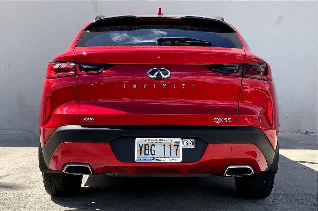 used 2022 INFINITI QX55 car, priced at $34,534