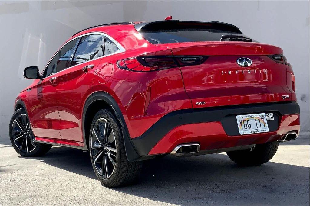 used 2022 INFINITI QX55 car, priced at $34,534