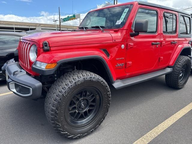 used 2020 Jeep Wrangler Unlimited car, priced at $29,921