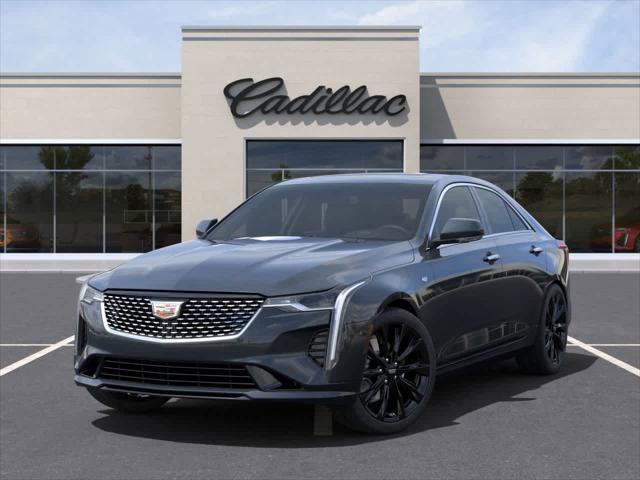 new 2025 Cadillac CT4 car, priced at $52,055