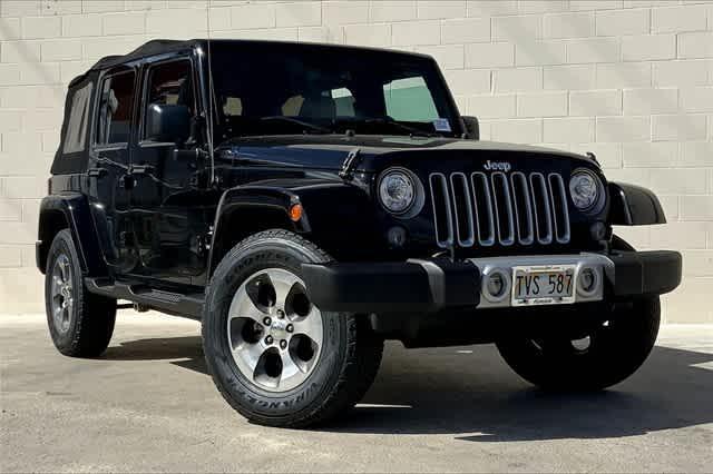 used 2017 Jeep Wrangler Unlimited car, priced at $26,334