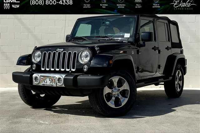used 2017 Jeep Wrangler Unlimited car, priced at $26,837