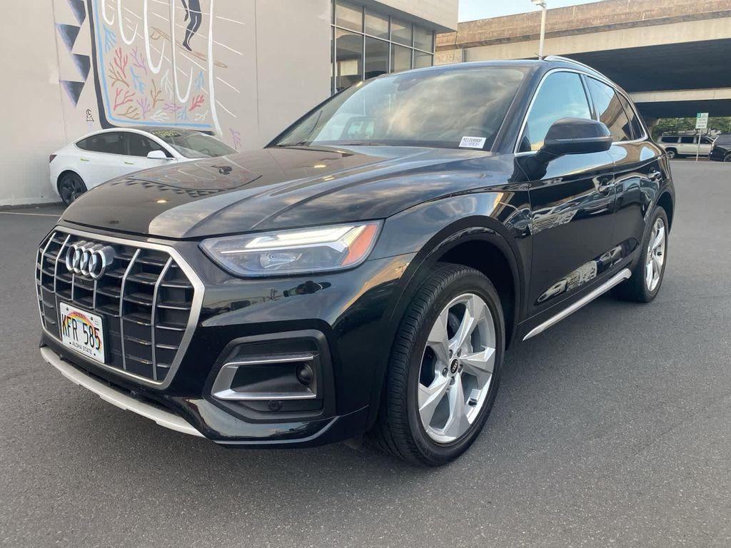 used 2021 Audi Q5 car, priced at $27,402