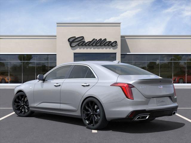 new 2025 Cadillac CT4 car, priced at $52,650