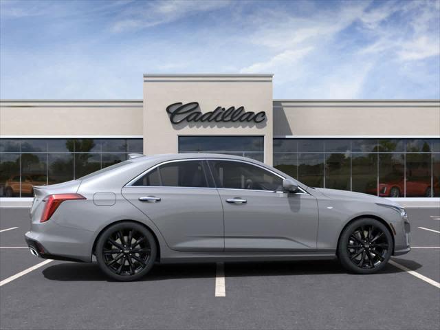 new 2025 Cadillac CT4 car, priced at $52,650