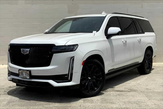 used 2023 Cadillac Escalade ESV car, priced at $88,990