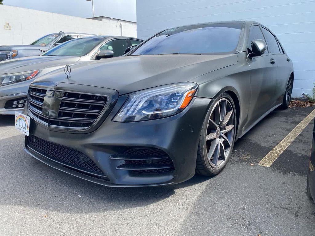 used 2018 Mercedes-Benz S-Class car, priced at $37,198