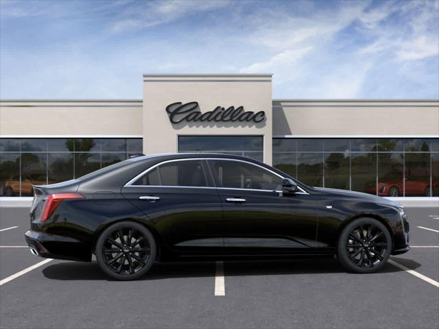 new 2025 Cadillac CT4 car, priced at $51,525