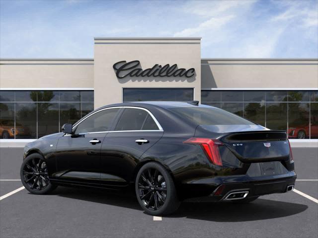 new 2025 Cadillac CT4 car, priced at $51,525