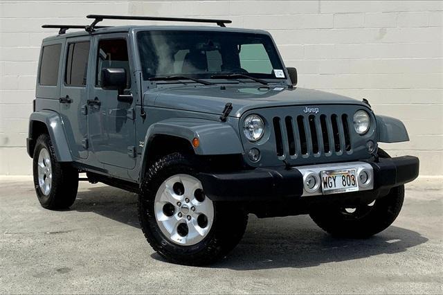 used 2014 Jeep Wrangler Unlimited car, priced at $20,926