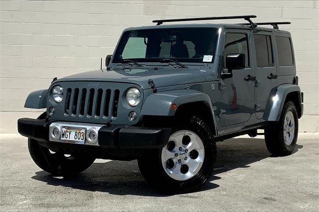 used 2014 Jeep Wrangler Unlimited car, priced at $20,759