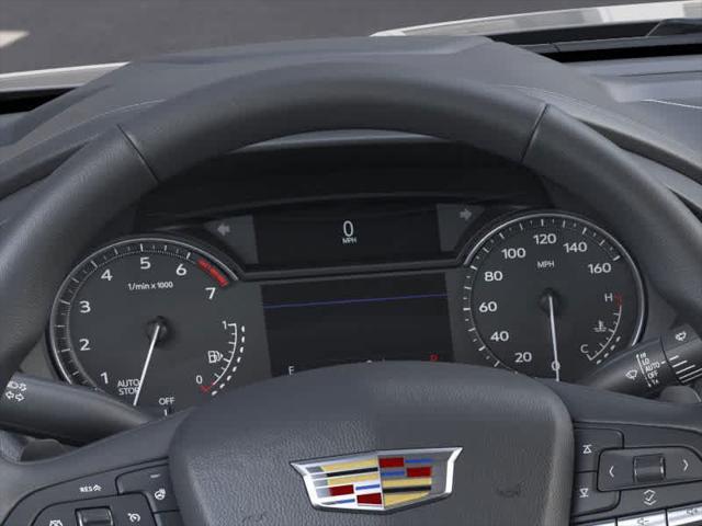 new 2025 Cadillac CT4 car, priced at $52,880