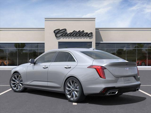 new 2025 Cadillac CT4 car, priced at $52,880