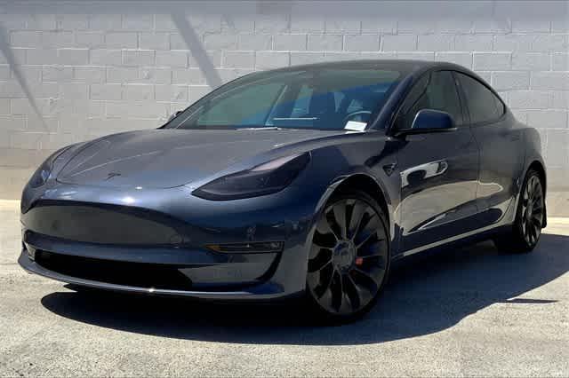 used 2023 Tesla Model 3 car, priced at $37,886