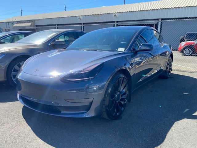 used 2023 Tesla Model 3 car, priced at $39,887