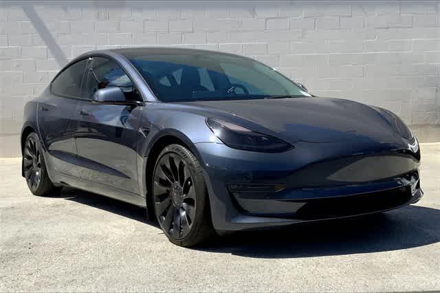 used 2023 Tesla Model 3 car, priced at $37,886