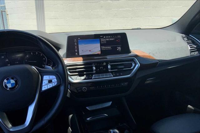 used 2022 BMW X3 car, priced at $26,358
