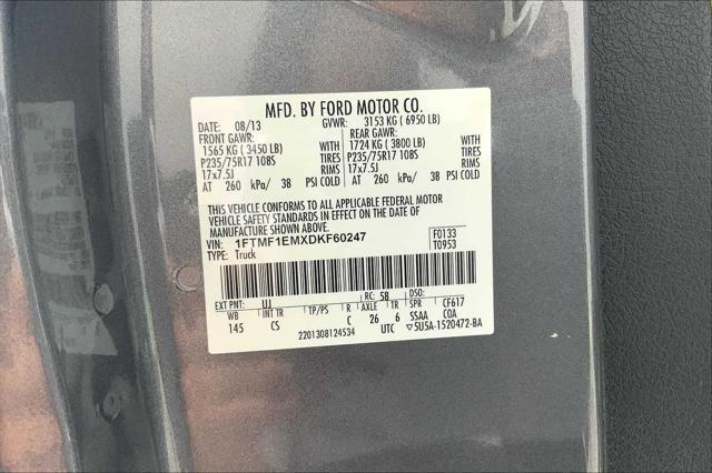 used 2013 Ford F-150 car, priced at $15,001
