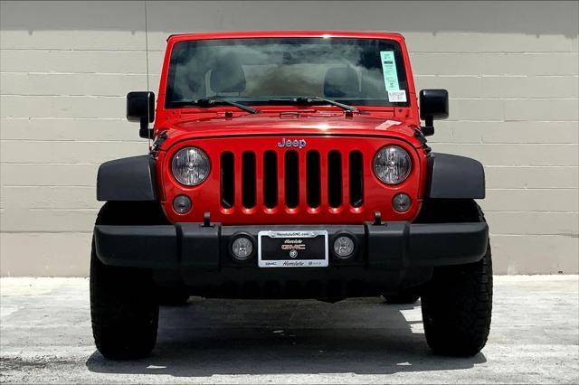used 2017 Jeep Wrangler car, priced at $17,731
