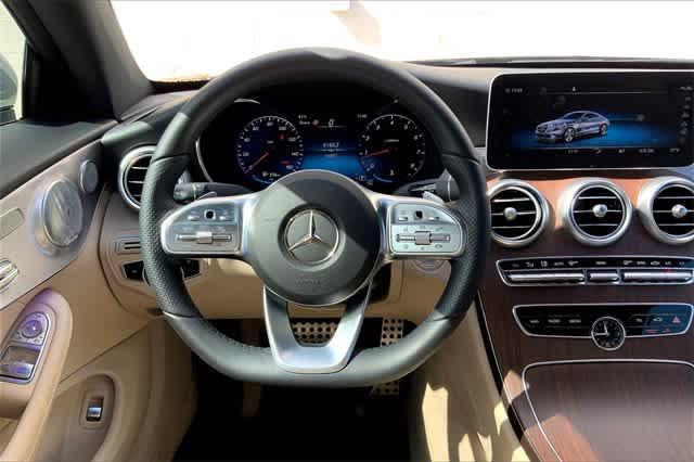 used 2021 Mercedes-Benz C-Class car, priced at $34,990