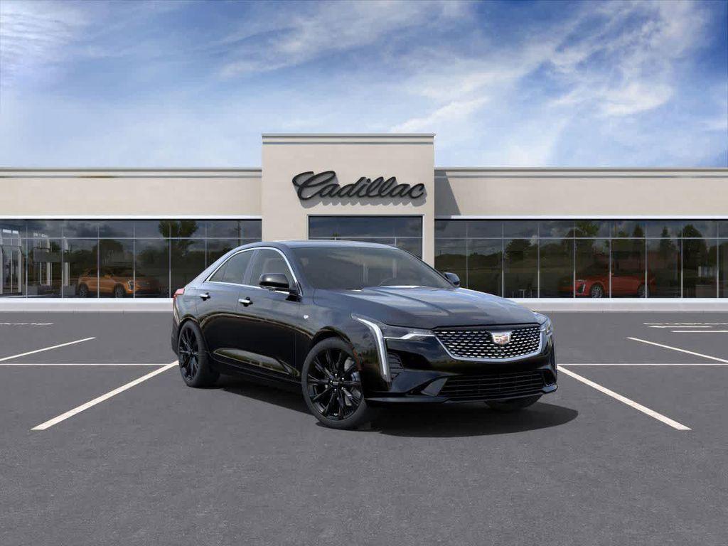 new 2025 Cadillac CT4 car, priced at $50,025