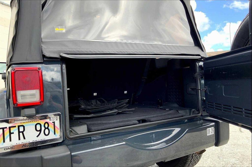 used 2017 Jeep Wrangler Unlimited car, priced at $25,009