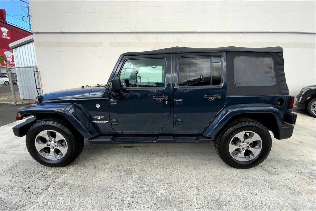used 2017 Jeep Wrangler Unlimited car, priced at $25,009