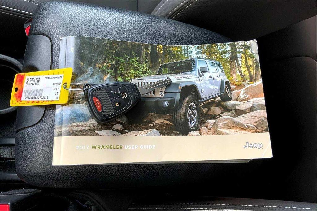 used 2017 Jeep Wrangler Unlimited car, priced at $25,009