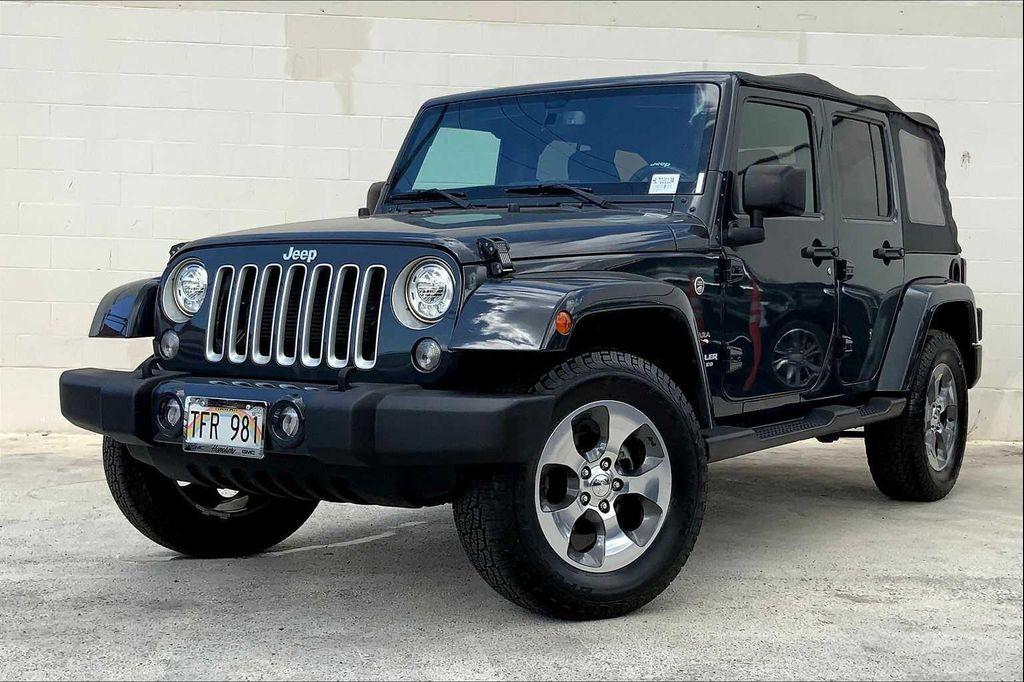 used 2017 Jeep Wrangler Unlimited car, priced at $25,009