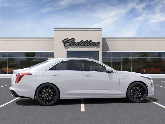 new 2025 Cadillac CT4 car, priced at $52,750