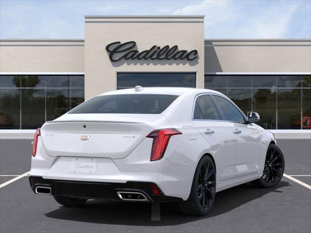 new 2025 Cadillac CT4 car, priced at $52,750