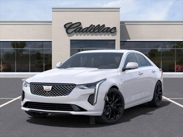 new 2025 Cadillac CT4 car, priced at $52,750