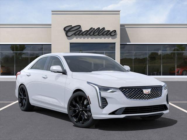 new 2025 Cadillac CT4 car, priced at $53,030
