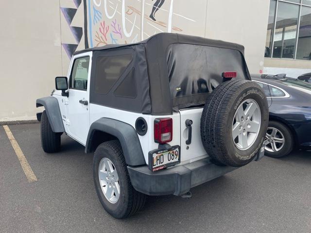 used 2017 Jeep Wrangler car, priced at $19,057