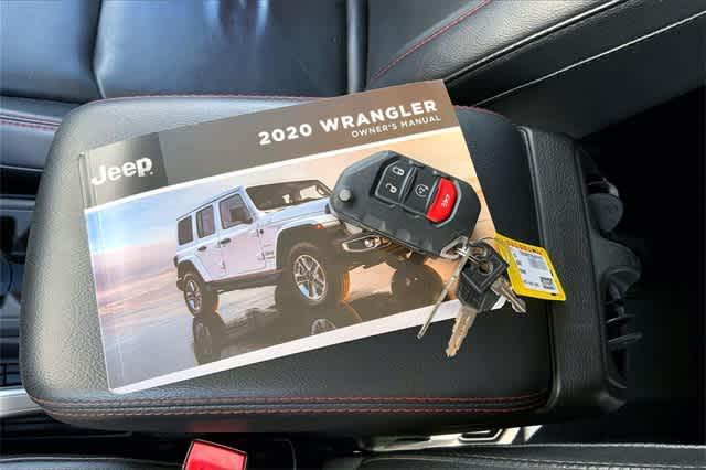 used 2020 Jeep Wrangler Unlimited car, priced at $43,644