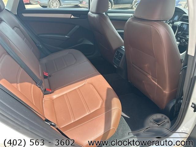 used 2021 Volkswagen Passat car, priced at $19,500