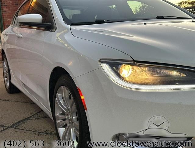 used 2015 Chrysler 200 car, priced at $10,000