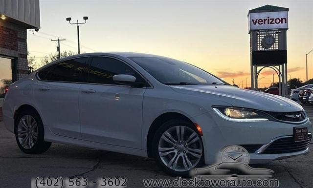 used 2015 Chrysler 200 car, priced at $10,000