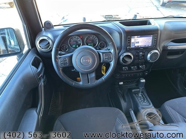 used 2013 Jeep Wrangler Unlimited car, priced at $17,500