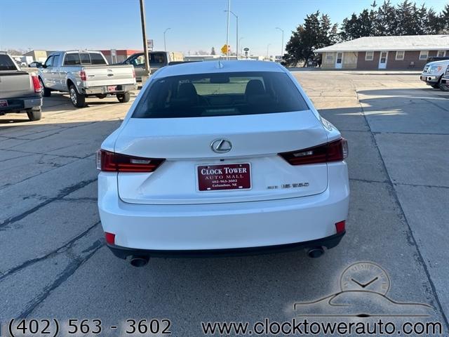 used 2014 Lexus IS 250 car, priced at $16,000