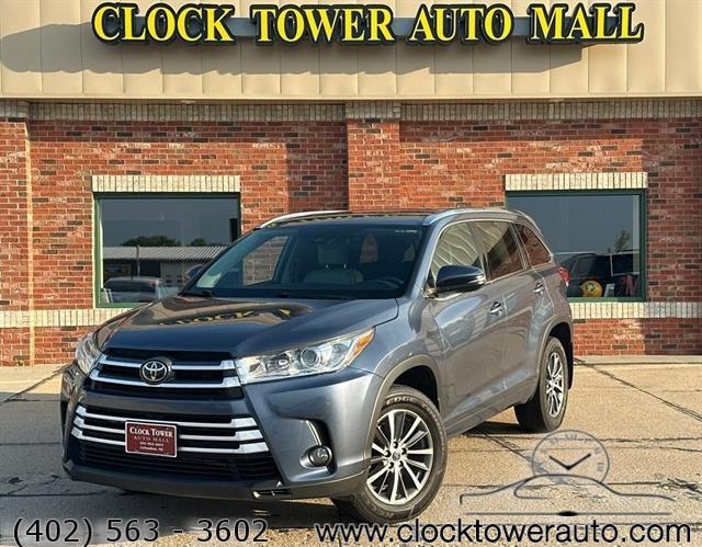 used 2018 Toyota Highlander car, priced at $25,000