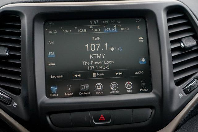 used 2015 Jeep Cherokee car, priced at $8,991